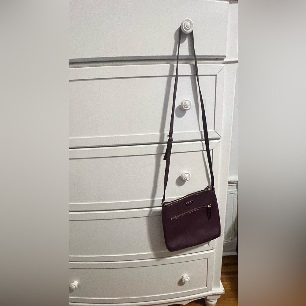 KATE SPADE DEEP PURPLE CROSSBODY BAG